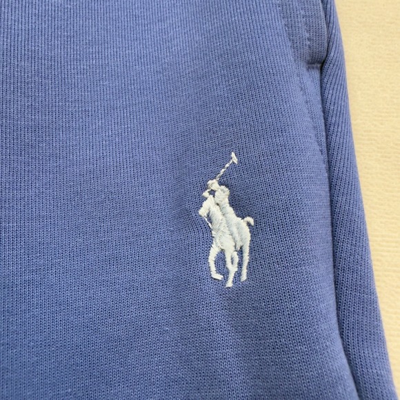 Polo Ralph Lauren Mens Blue Double-Knit Jogger Sweatpants Small 71065230821 - Picture 5 of 10